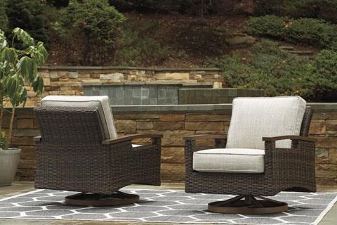 Paradise trail sales swivel lounge chair